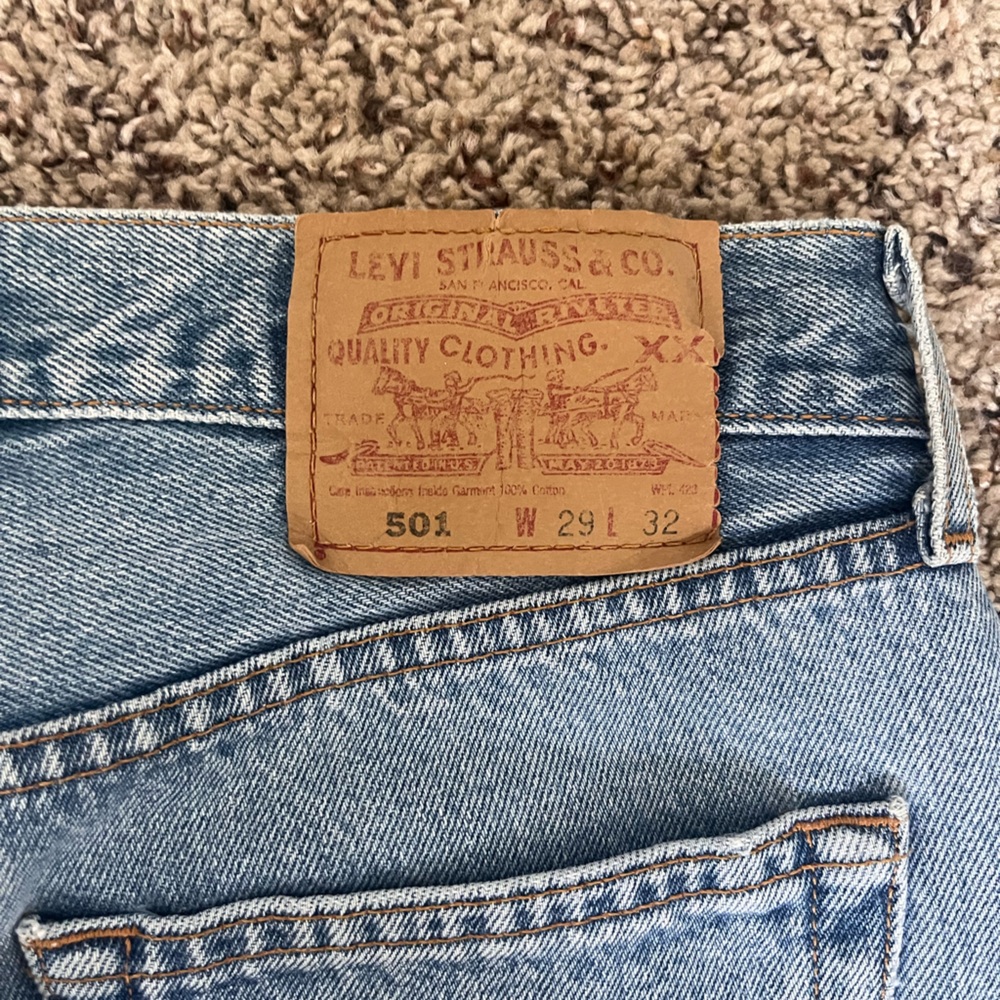 Vintage Levi’s 501s